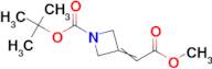 tert-Butyl 3-(2-methoxy-2-oxoethylidene)azetidine-1-carboxylate