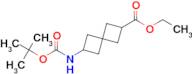 Ethyl 6-((tert-butoxycarbonyl)amino)spiro[3.3]heptane-2-carboxylate