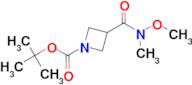 tert-Butyl 3-(methoxy(methyl)carbamoyl)azetidine-1-carboxylate