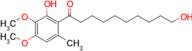 10-Hydroxy-1-(2-hydroxy-3,4-dimethoxy-6-methylphenyl)decan-1-one