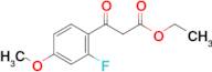 Ethyl 3-(2-fluoro-4-methoxyphenyl)-3-oxopropanoate