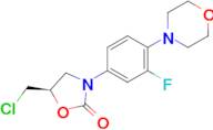(R)-5-(Chloromethyl)-3-(3-fluoro-4-morpholinophenyl)oxazolidin-2-one