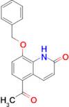 5-Acetyl-8-(benzyloxy)quinolin-2(1H)-one