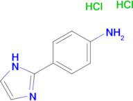 [4-(1H-imidazol-2-yl)phenyl]amine dihydrochloride