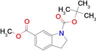 1-tert-Butyl 6-methyl indoline-1,6-dicarboxylate