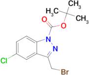 tert-Butyl 3-(bromomethyl)-5-chloro-1H-indazole-1-carboxylate