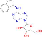 N-[(1R)-2,3-Dihydro-1H-inden-1-yl]-adenosine
