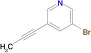 3-Bromo-5-(prop-1-yn-1-yl)pyridine