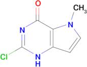2-Chloro-5-methyl-3H-pyrrolo[3,2-d]pyrimidin-4(5H)-one