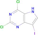 2,4-Dichloro-7-iodo-5H-pyrrolo[3,2-d]pyrimidine