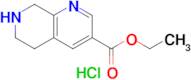 Ethyl 5,6,7,8-tetrahydro-1,7-naphthyridine-3-carboxylate hydrochloride