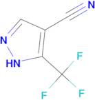 3-(Trifluoromethyl)-1H-pyrazole-4-carbonitrile