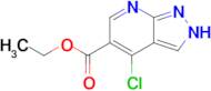 Ethyl 4-chloro-1H-pyrazolo[3,4-b]pyridine-5-carboxylate