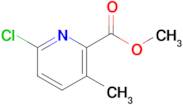 Methyl 6-chloro-3-methylpicolinate