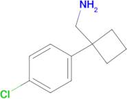 (1-(4-Chlorophenyl)cyclobutyl)methanamine
