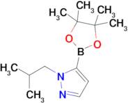 1-(2-Methylpropyl)-5-(4,4,5,5-tetramethyl-1,3,2-dioxaborolan-2-yl)-1H-pyrazole