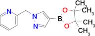 2-((4-(4,4,5,5-Tetramethyl-1,3,2-dioxaborolan-2-yl)-1H-pyrazol-1-yl)methyl)pyridine