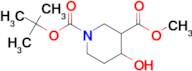 Methyl N-Boc-4-hydroxypiperidine-3-carboxylate