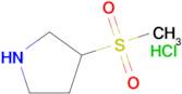 3-(Methylsulfonyl)pyrrolidine hydrochloride