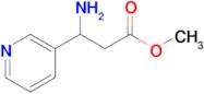 Methyl 3-amino-3-(pyridin-3-yl)propanoate