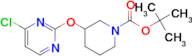 tert-Butyl 3-((4-chloropyrimidin-2-yl)oxy)piperidine-1-carboxylate