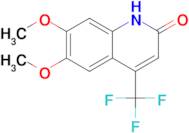 6,7-Dimethoxy-4-(trifluoromethyl)quinolin-2(1H)-one