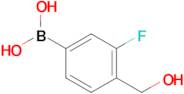 (3-Fluoro-4-(hydroxymethyl)phenyl)boronic acid