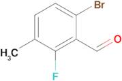 6-Bromo-2-fluoro-3-methylbenzaldehyde