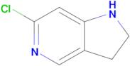 6-Chloro-2,3-dihydro-1H-pyrrolo[3,2-c]pyridine