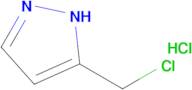 3-(Chloromethyl)-1H-pyrazole hydrochloride