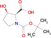 (2S,3R)-1-(tert-Butoxycarbonyl)-3-hydroxypyrrolidine-2-carboxylic acid