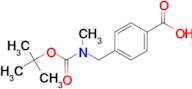 4-(((tert-Butoxycarbonyl)(methyl)amino)methyl)benzoic acid