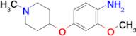 2-Methoxy-4-((1-methylpiperidin-4-yl)oxy)aniline