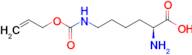 (S)-6-(((Allyloxy)carbonyl)amino)-2-aminohexanoic acid