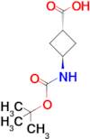 trans-3-((tert-Butoxycarbonyl)amino)cyclobutanecarboxylic acid