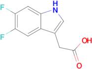 2-(5,6-Difluoro-1H-indol-3-yl)acetic acid