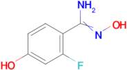 2-Fluoro-N,4-dihydroxybenzimidamide