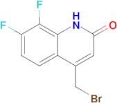 4-(Bromomethyl)-7,8-difluoroquinolin-2(1H)-one