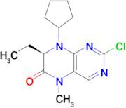 (R)-2-Chloro-8-cyclopentyl-7-ethyl-5-methyl-7,8-dihydropteridin-6(5H)-one