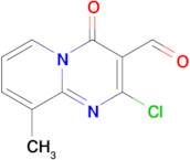 2-Chloro-9-methyl-4-oxo-4H-pyrido[1,2-a]pyrimidine-3-carbaldehyde