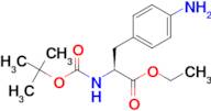 (S)-Ethyl 3-(4-aminophenyl)-2-((tert-butoxycarbonyl)amino)propanoate