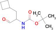 tert-Butyl (1-cyclobutyl-3-oxopropan-2-yl)carbamate