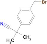 2-(4-(Bromomethyl)phenyl)-2-methylpropanenitrile