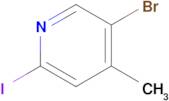 5-Bromo-2-iodo-4-methylpyridine