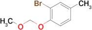 2-Bromo-1-(methoxymethoxy)-4-methylbenzene