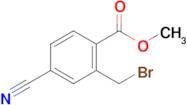 Methyl 2-(bromomethyl)-4-cyanobenzoate