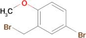 4-Bromo-2-(bromomethyl)-1-methoxybenzene