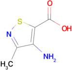 4-Amino-3-methylisothiazole-5-carboxylic acid