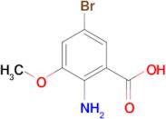 2-Amino-5-bromo-3-methoxybenzoic acid