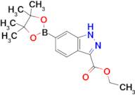 Ethyl 6-(4,4,5,5-tetramethyl-1,3,2-dioxaborolan-2-yl)-1H-indazole-3-carboxylate